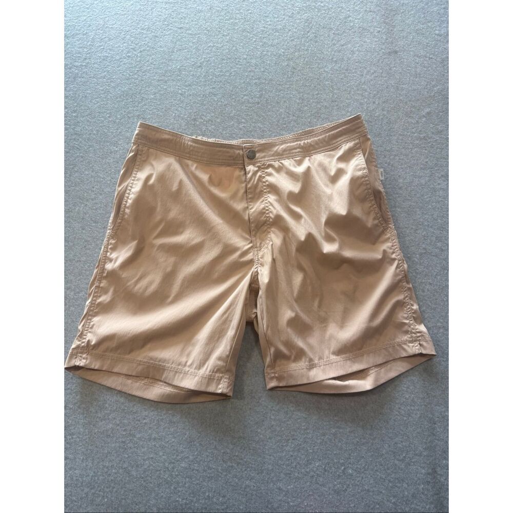 Onia the Calder light pink quick dry men’s swim trucks XL